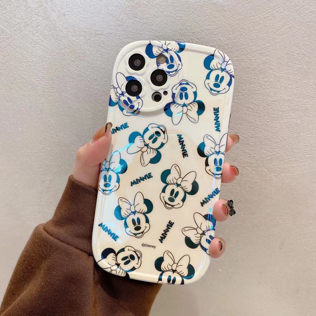 Toàn Bộ Ốp Điện Thoại tpu Mềm Họa Tiết Mickey Hoạt Hình Cho iphone 7plus iphone 13 pro max color12 pro max 11 pro max xsmax