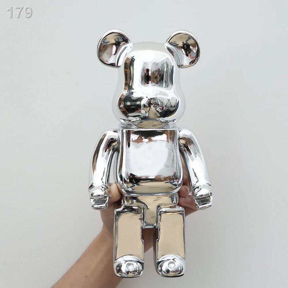 [bán chạy]Hợp thời trang làm bằng tay Bạo lực Gấu Bearbrick 400% Búp bê Hộp mù đồ chơi Cửa hàng trí nhựa phòng khách