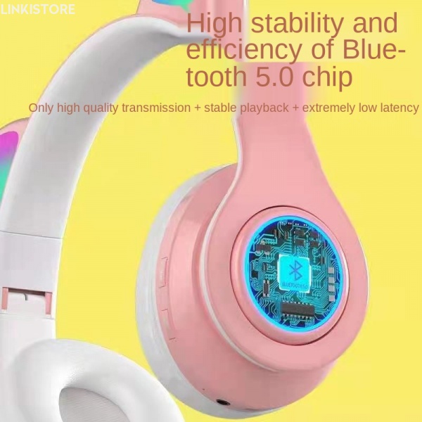 tai nghe không dây Hình Tai Mèo Đáng Yêu | BigBuy360 - bigbuy360.vn