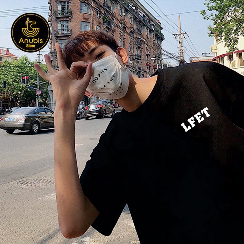 Áo thun unisex nam nữ in chữ LFET - Hala Store