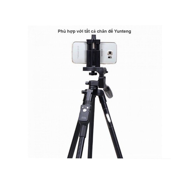 Đầu kẹp điện thoại lên chân máy ảnh, gậy chụp hình, chân tripod, gậy tự sướng