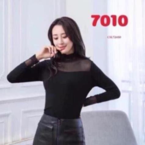 Áo Giữ Nhiệt Nữ Siêu Mềm mịn Hàng Cao Cấp 7010,.