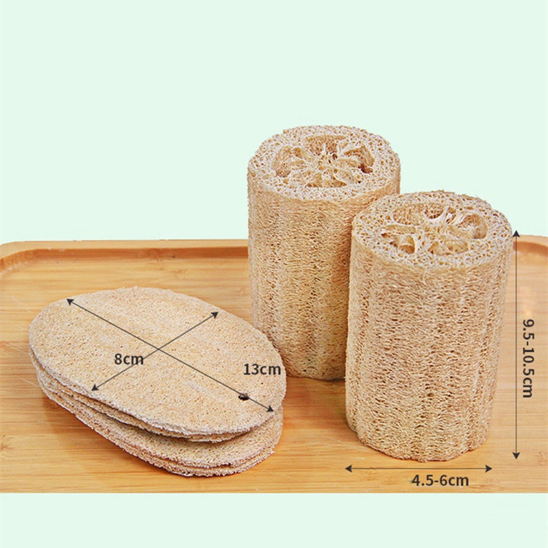 Bọt biển rửa chén đa năng bằng xơ mướp tự nhiên