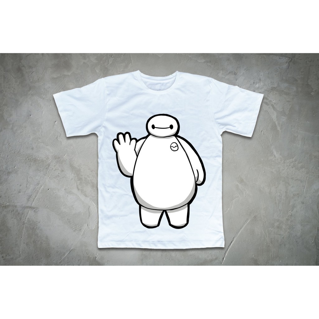 Áo thun in hình Baymax say hi