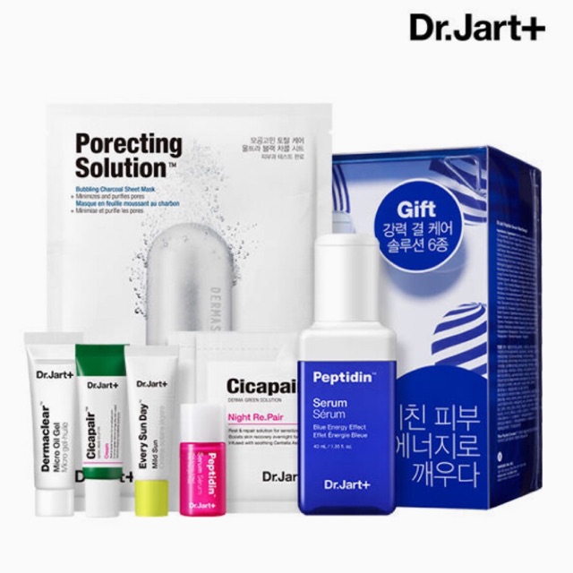 [ Dr.Jart ] Tinh Chất Cung Cấp Năng Lượng Cho Làn Da Peptidin Serum Blue Energy 40ml