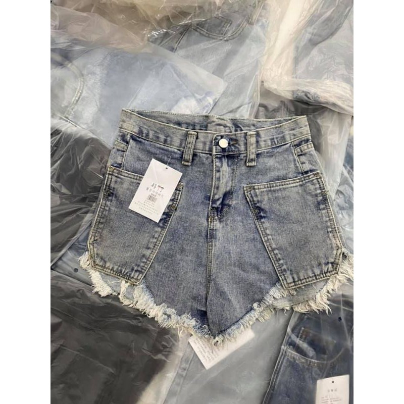 Quần short jean nữ, quần short bò nữ, quần đũi nữ Coca Unisex cao cấp đủ size QD04 | BigBuy360 - bigbuy360.vn