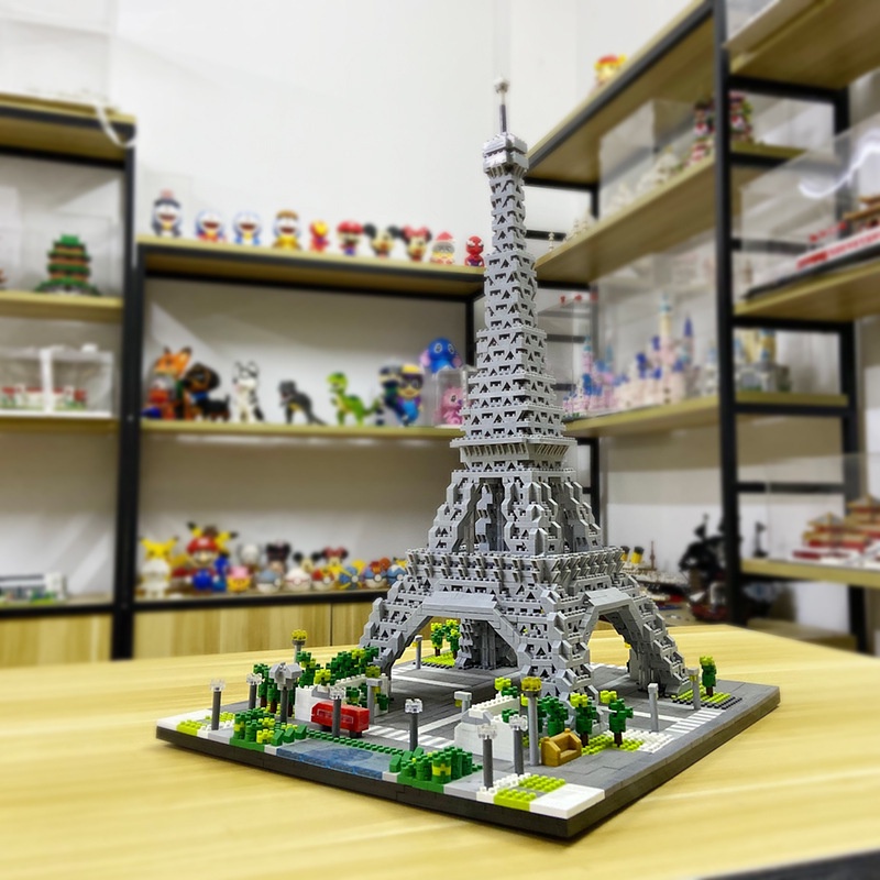 ĐỒ CHƠI XẾP HÌNH LẮP RÁP KIẾN TRÚC KỲ QUAN THẾ GIỚI,Tháp EIFFEL
