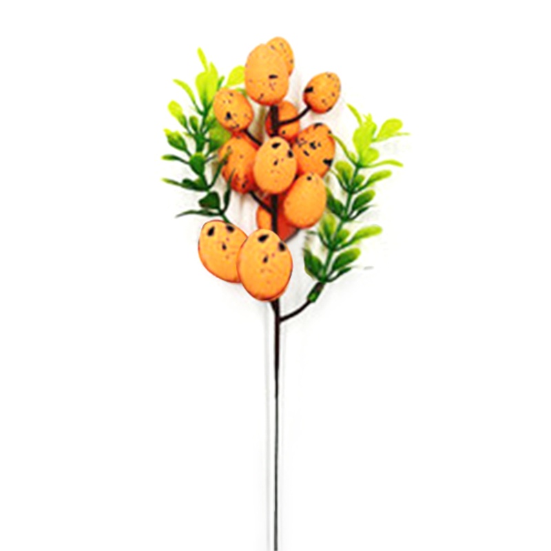 Nhánh Cây Nhân Tạo Bằng Xốp DIY Hình Trứng Phục Sinh Nhiều Màu Sắc Trang Trí Nhà Cửa