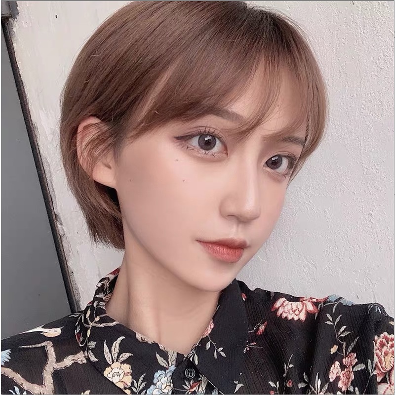 🌿Tặng Lưới🌿 Tóc giả nữ nguyên đầu ngắn cá tính, Tóc giả cả đầu đẹp - TG40