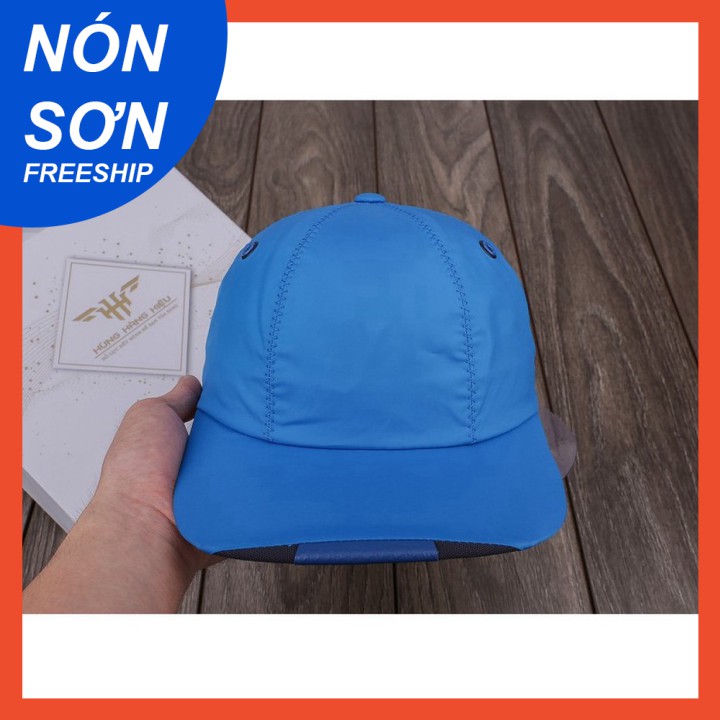 MẪU MỚI 2021 -  Nón Sơn Logo 96 Màu Xanh Nước Biển Mã MC122C-XH10