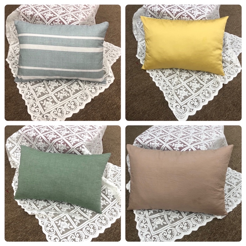 Vỏ Gối Nằm Cotton 100% Hàng May Kĩ Size 30x50,35x50