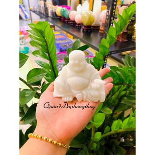Tượng Phật Di Lặc Đá Cẩm Đen, Trắng