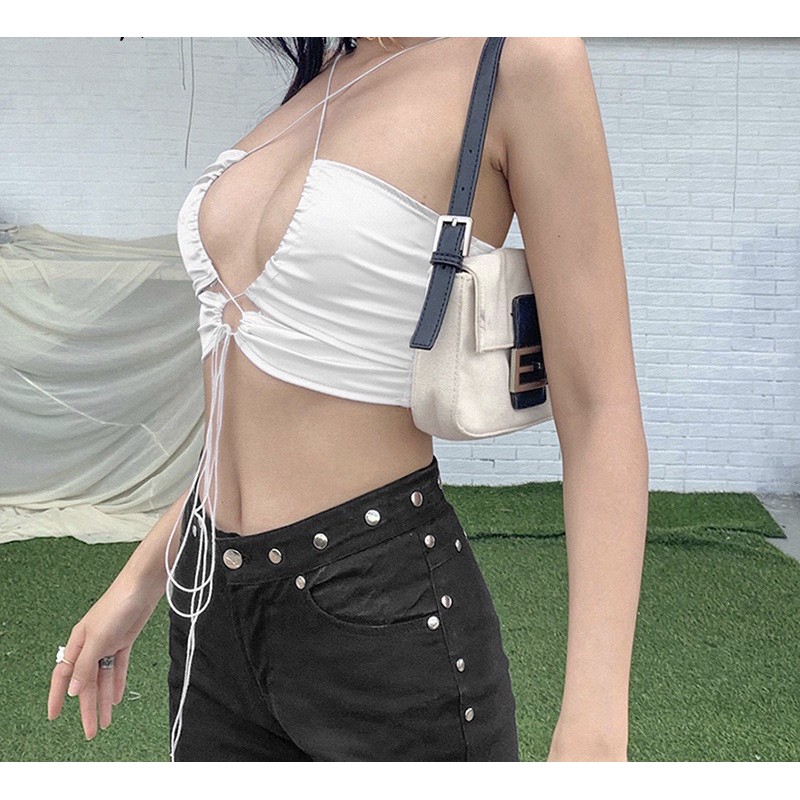 Áo croptop hở ngực