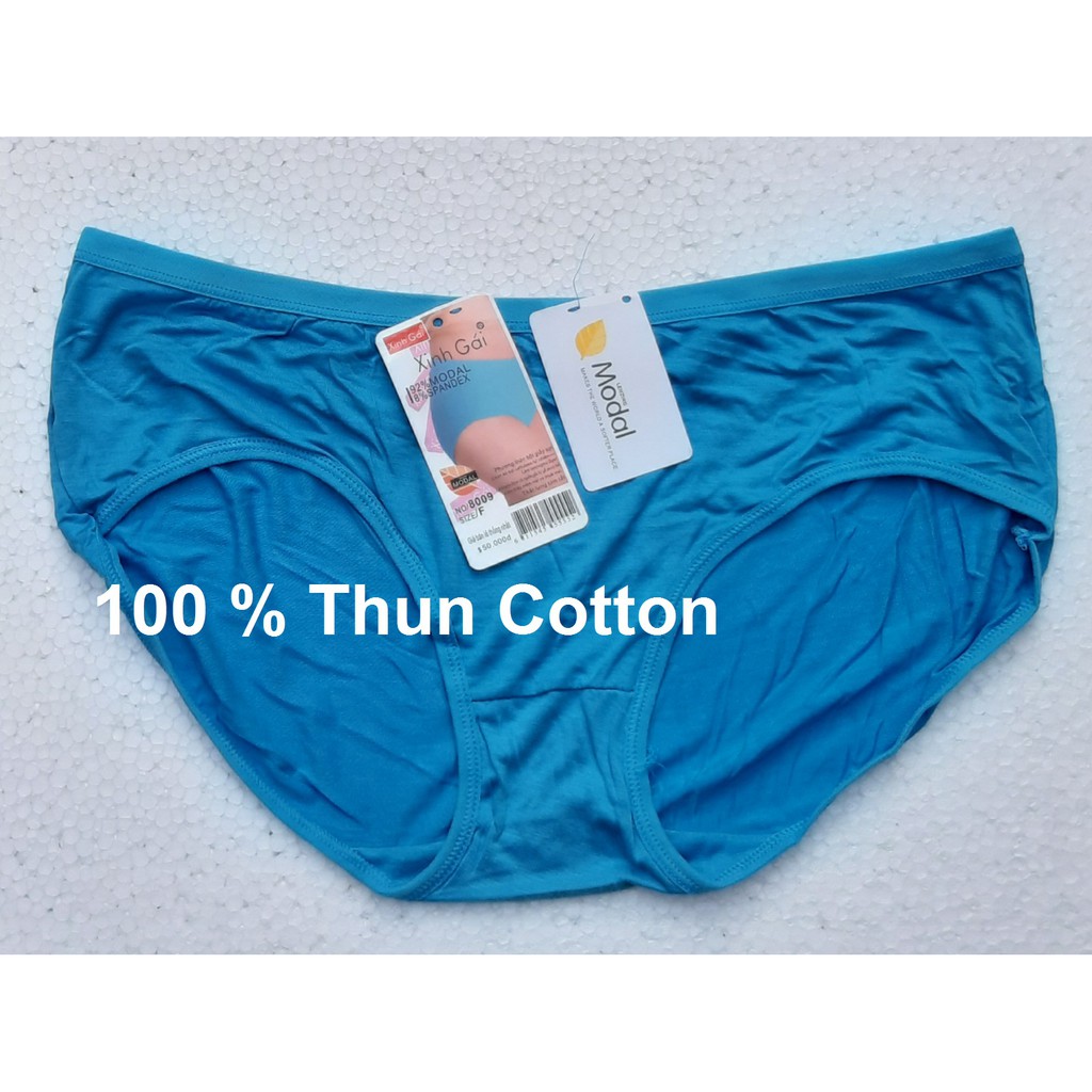 [Big Size] 10 Quần Lót nữ 80cm đến 110cm 75 đến 95 kg 100% Thun Cotton Cao Cấp ( shop giao màu ngẫu nhiên)