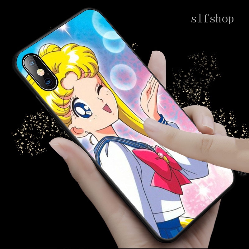 SAILOR MOON Ốp Điện Thoại Cho Asus Zenfone Go Live Max Pro M2 M1 3 Deluxe 4 Zb552Kl Zb450Kl Zb501Kl Zb631Kl Zb601Kl Zb633Kl Zb555Kl Zs570Kl Zs550Kl Zs551Kl