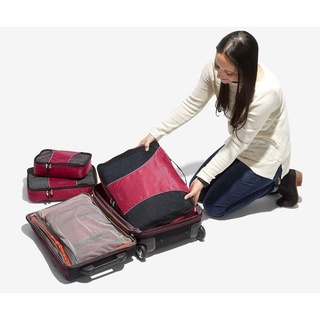 Set túi đựng quần áo, khăn vớ Ebags Packing Cuba