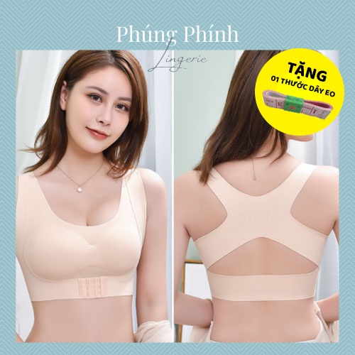 Áo Ngực Chống Gù Lưng 2 Trong 1 - Áo lót chống gù, áo thể thao thoáng mát, ôm bầu ngực XL XXL 2XL 3XL 4XL Freesize