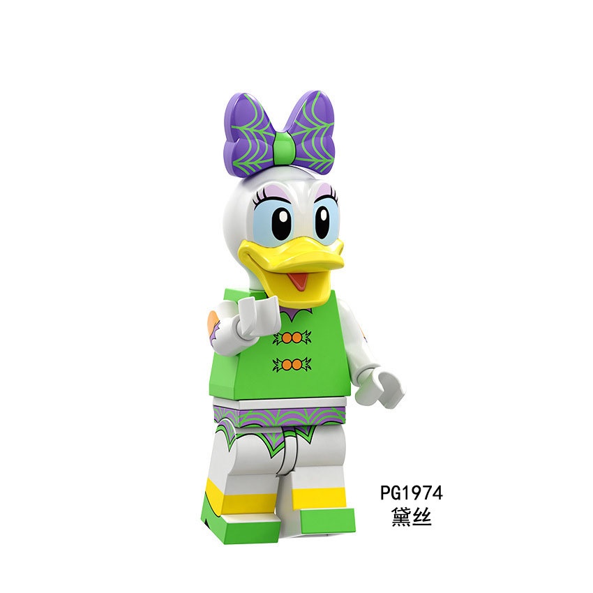 Bộ Đồ Chơi Lắp Ráp Lego Mô Hình Nhân Vật Hoạt Hình Mickey Vịt Daisy