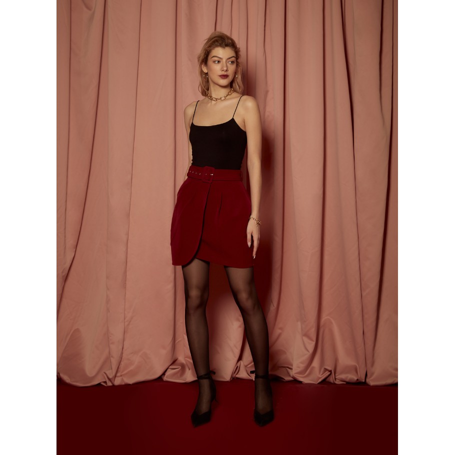 COCO SIN - Chân Váy Đỏ Tulip | BigBuy360 - bigbuy360.vn