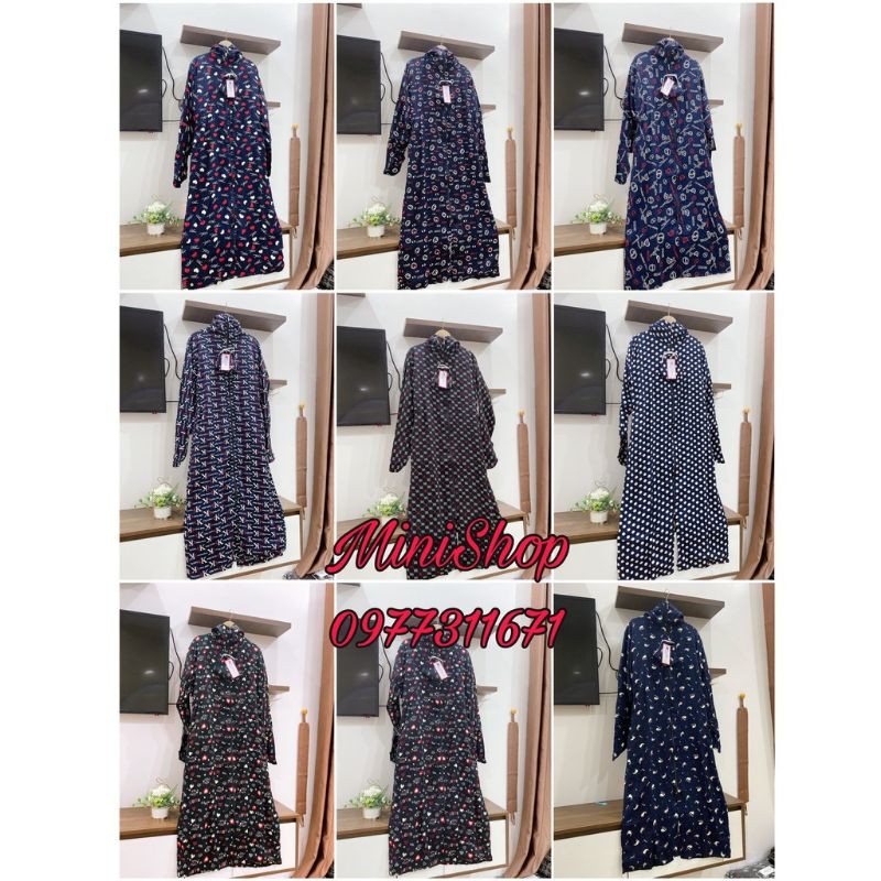 Áo chống nắng toàn thân vải lanh 2 lớp ( mềm, nhẹ, thoáng mát)