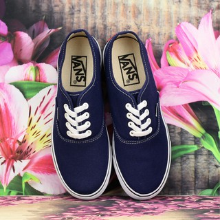 Giày Van Classic Cổ Thấp Xanh Đậm