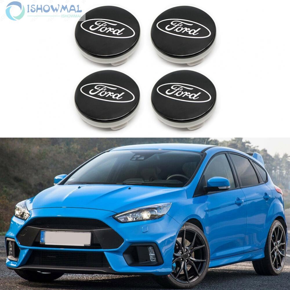 Set 4 Nắp Đậy Trục Bánh Xe Hơi FORD FOCUS FIESTA 54MM Bằng Hợp Kim