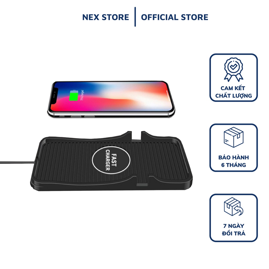 Sạc không dây Polmxs 15W C7 dành cho Ô tô, Văn phòng