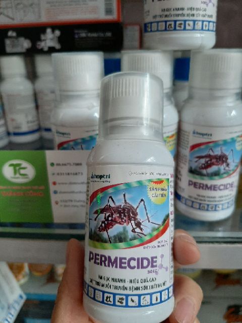 Thuốc diệt muỗi và gián Permecide 50EC 100ml