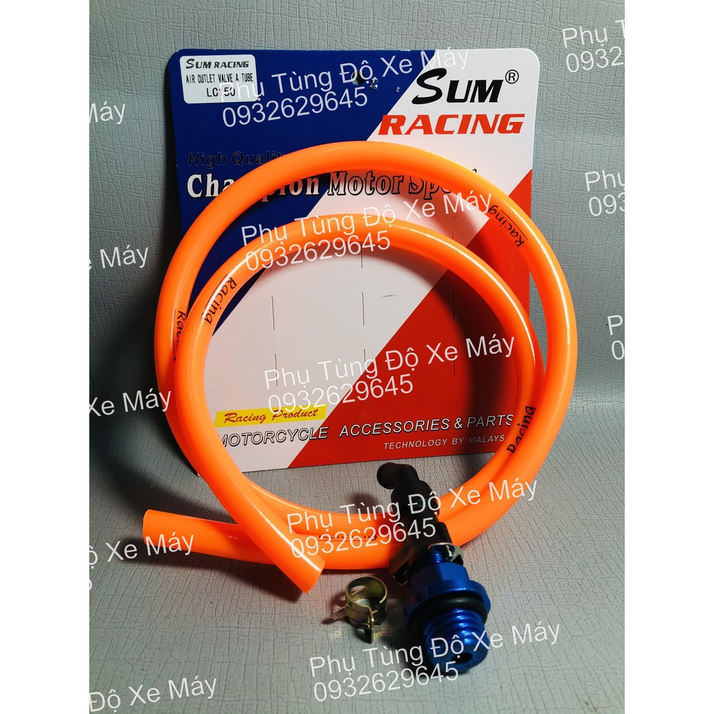 Ống thông hơi nhớt SUM Racing - gắn được nhìu loại xe Honda / Yamaha