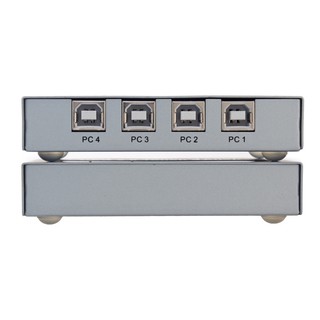 Bộ chia sẻ máy in tự động 4 cổng USB 2.0 Dtech 8341