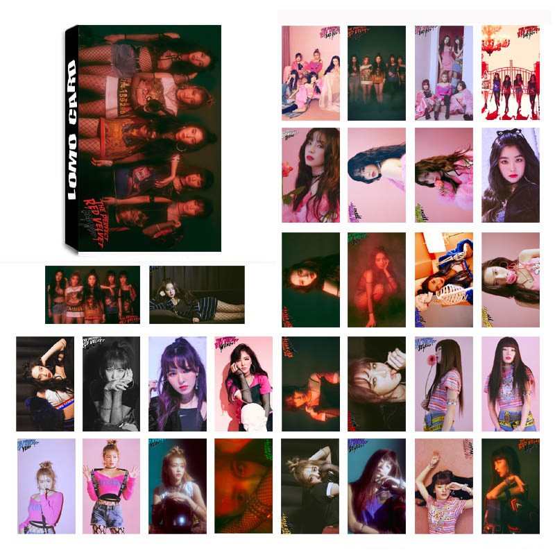 Hộp lomo lomocard nhóm Red Velvet Bad Boy