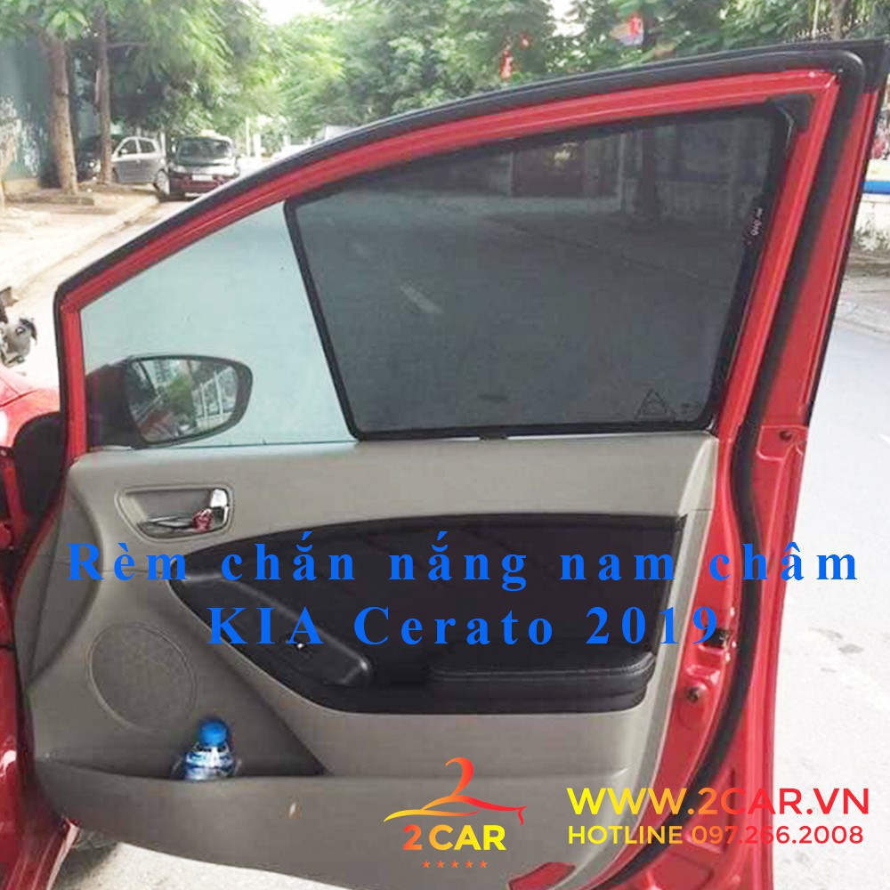 Rèm che nắng xe Kia Cerato 2010- 2021, Kia K3, kia Forte có hút nam châm cao cấp