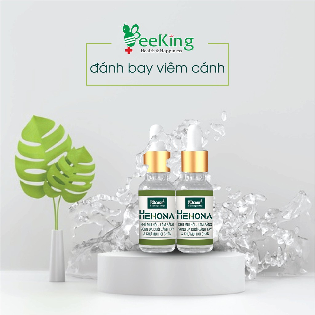 Xịt hôi nách HEHONA trầu không serurm khử mùi hôi nách giảm thâm ngăn mồ hôi nách Beeking BK11