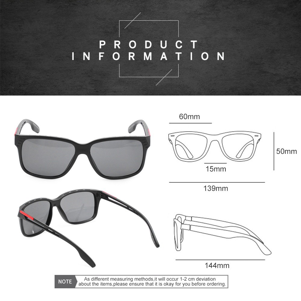 Kính Mát Phân Cực Chống Tia Uv400 Thời Trang Cho Nam Nữ | BigBuy360 - bigbuy360.vn