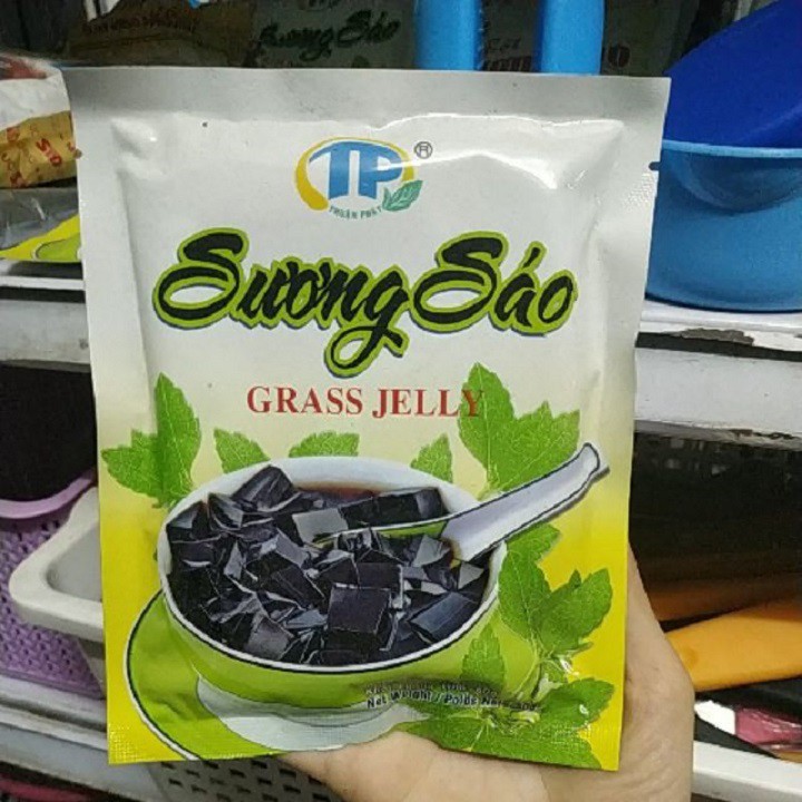 [Mã 159FMCGSALE giảm 8% đơn 500K] Bột sương sáo đen Grass Jelly Thuận Phát 50g