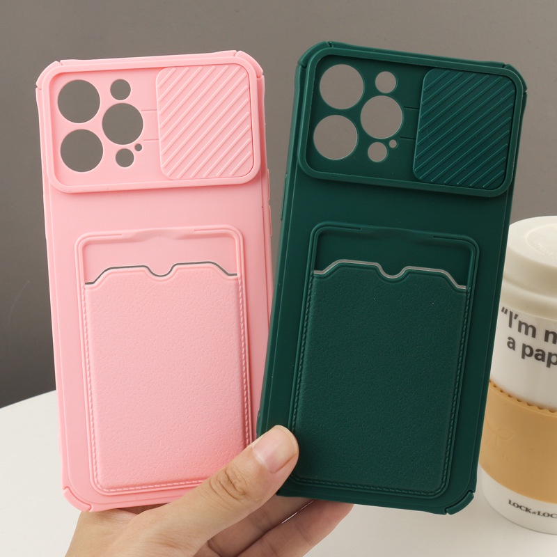 Ốp lưng Iphone đựng thẻ có tấm bảo vệ camera ip7,8,plus/X,XS/XSMAX/11/11/12,pro,max/13.pro.max