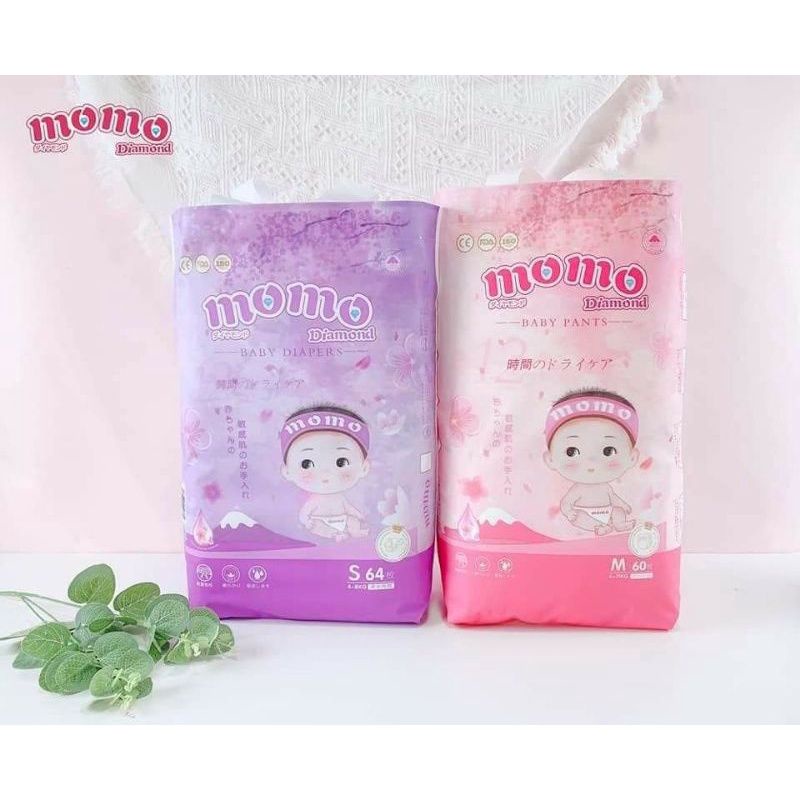 Bỉm dán/quần Momotaro/Momo Diamond S112/M96/L84/xl78/xxl72/xxxl70