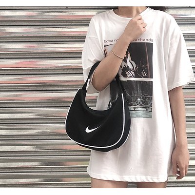 SMA  Túi xách đeo vai in logo Nike thời trang dành cho nữ