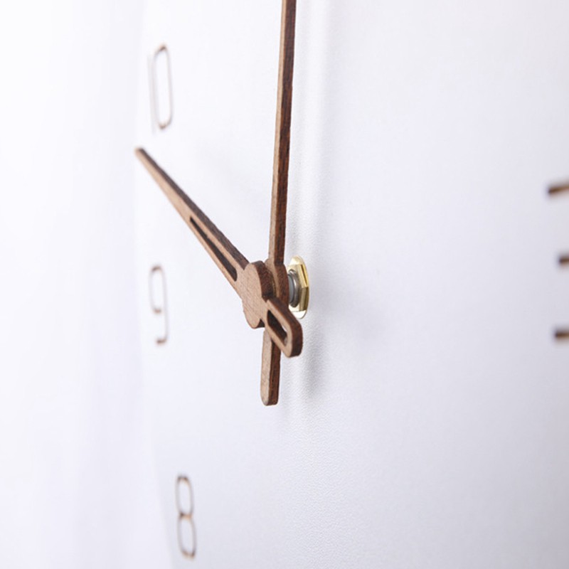 Nordic 3D Wooden Large Wall Clock ern Design Home Décor