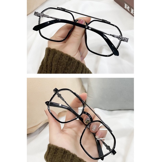 Kính mắt chống bức xạ UV400 chống ánh sáng xanh thay thế tròng kính được thời trang
