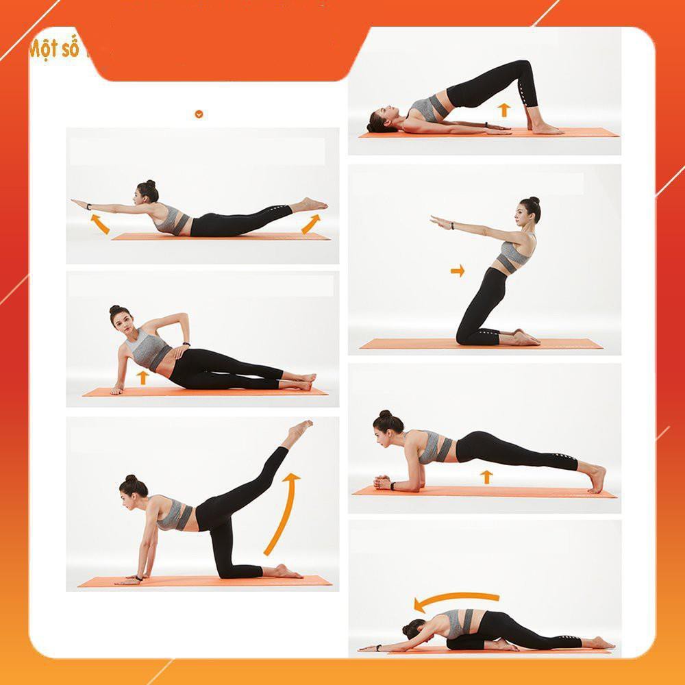 Thảm tập yoga tpe 2 lớp cao cấp chống trơn trượt