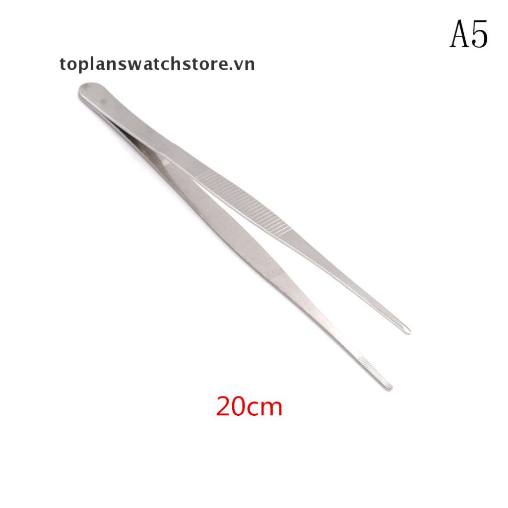 Nhíp gắp inox thẳng dài dùng trong bể cá/BBQ