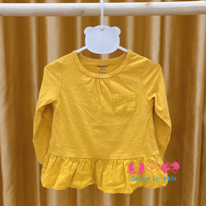 (Link 2) Áo dài tay vải nỉ / cotton cho bé gái hàng xuất dư VNXK