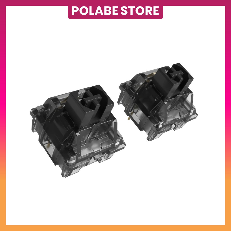 AKKO CS Jelly Black Switch, Akko Jelly Black Akko CS switch, Akko CS switch, Công tắc bàn phím cơ - Polabe Store  - Xuất