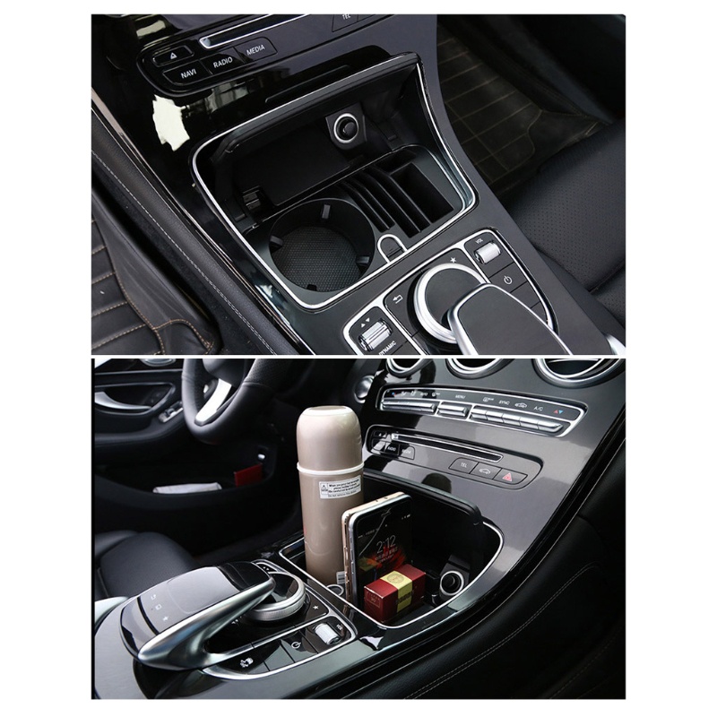 Khay Đựng Đồ Ẩn Giữa Xe Hơi C180L / C200L / GLC