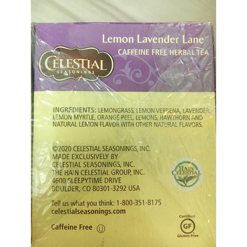 Trà hoa lavender ngủ ngon Celestial Seasonings date 2022 (hàng Mỹ chính hãng)