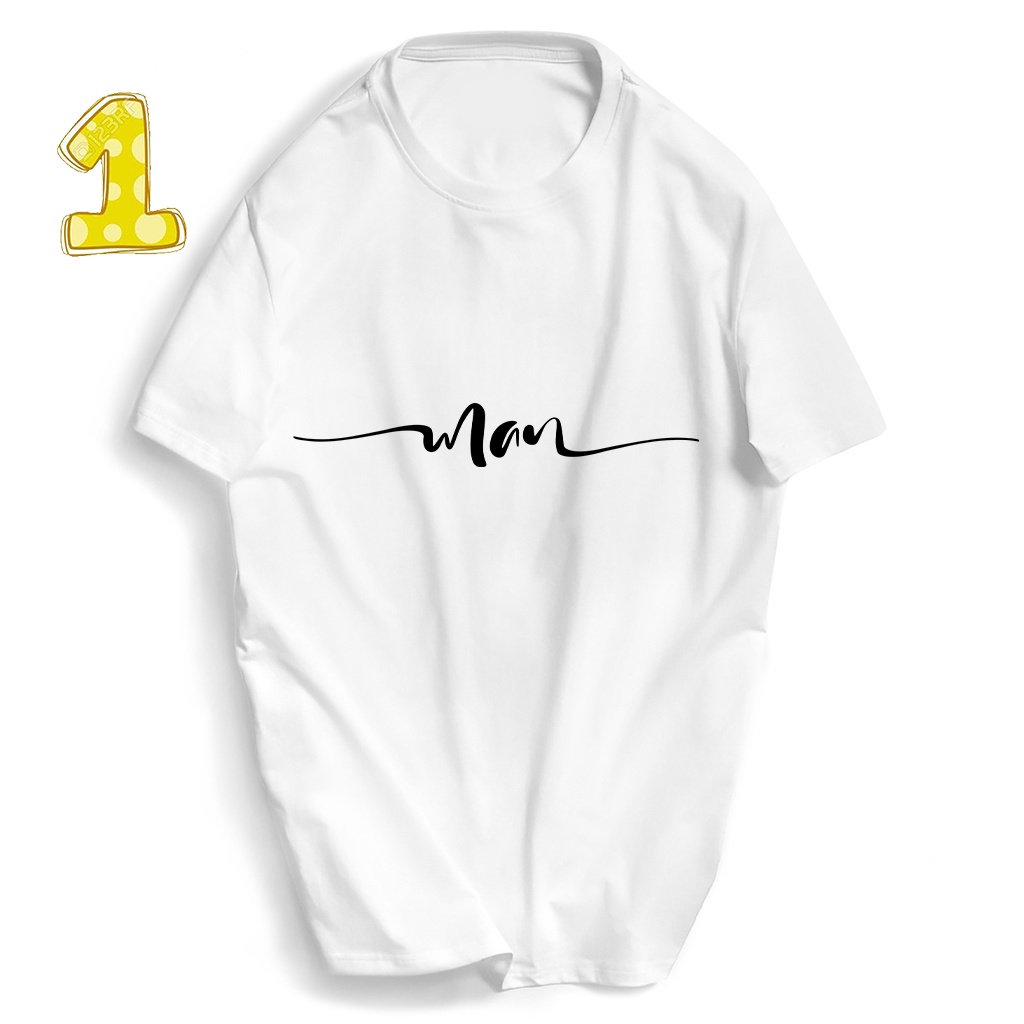Áo thun unisex nam nữ in chữ cá tính độc lạ vải dày mịn AT14