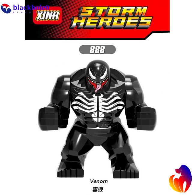 Đồ chơi mô hình size lớn siêu anh hùng cuộc tàn sát bạo loạn chống Venom Marvel Avengers