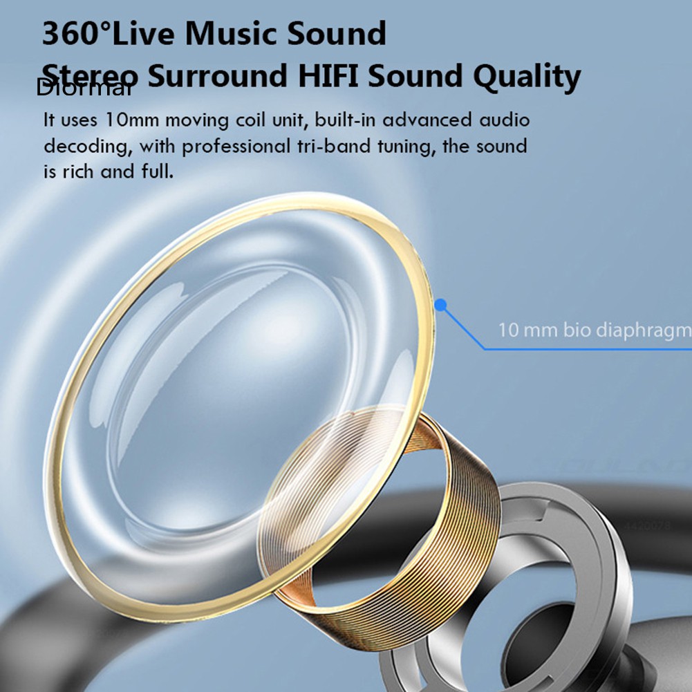 Tai Nghe Bluetooth 5.0 Md03 Tws Không Dây Đi Kèm Hộp Sạc