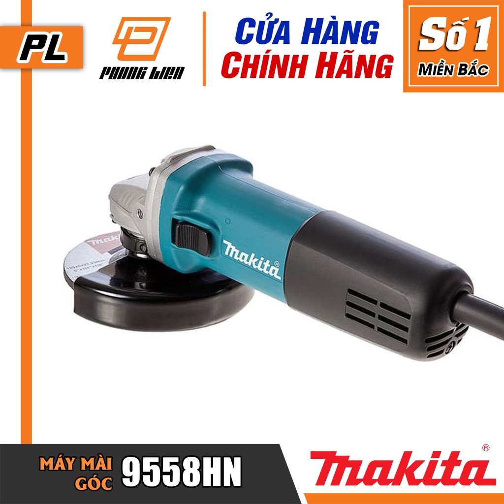 Máy Mài Góc Makita 9558HN (125MM-840W) - Hàng Chính Hãng